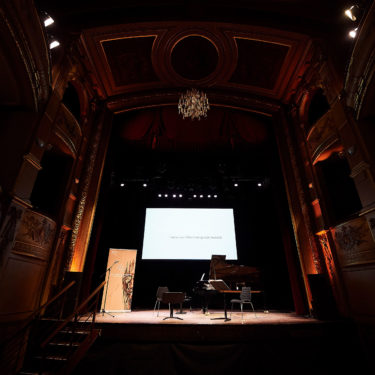 CA ceremony stage